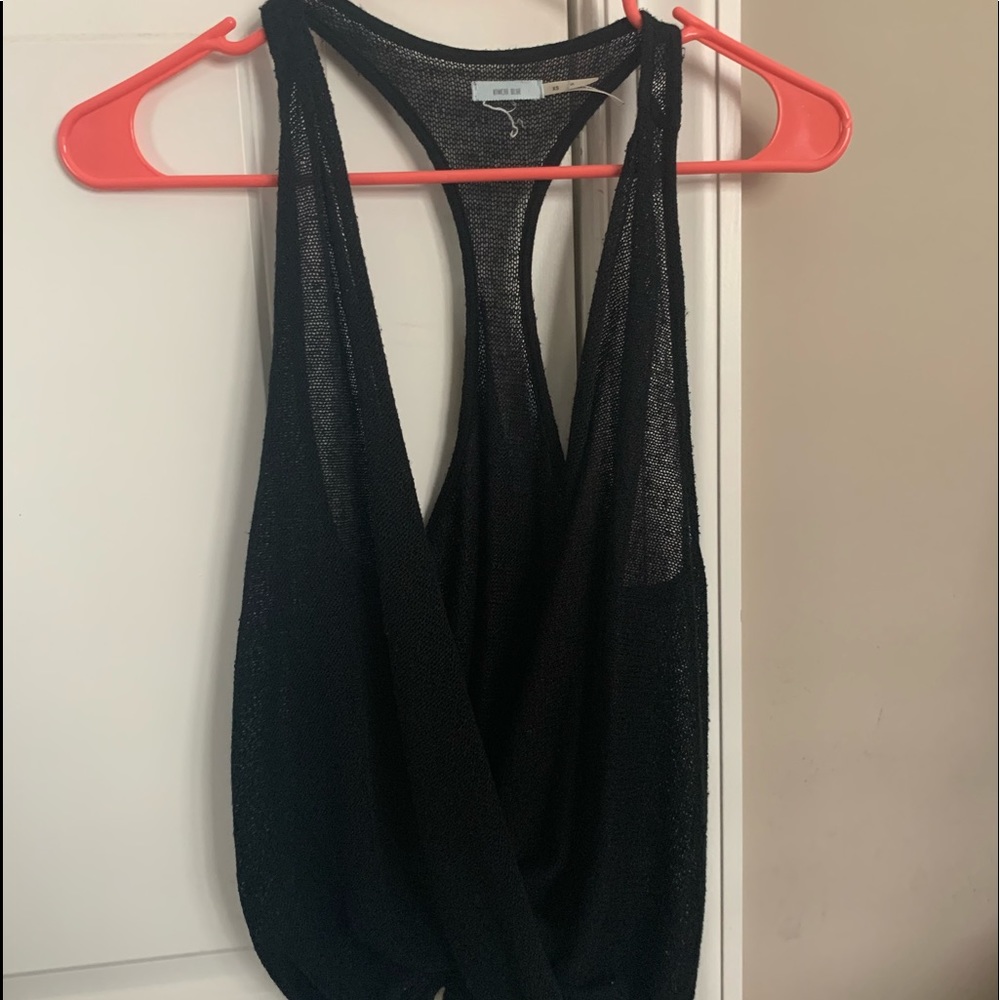 Kimchi Blue Black cotton tank size XS